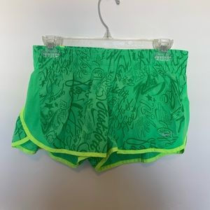 Neon Green Nike Shorts